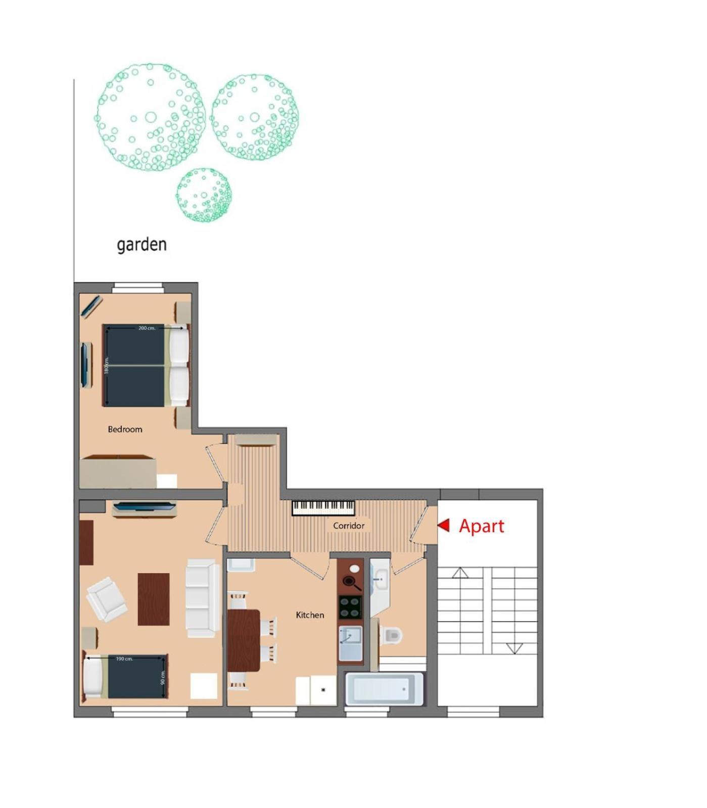 אסן Golden Apartments מראה חיצוני תמונה
