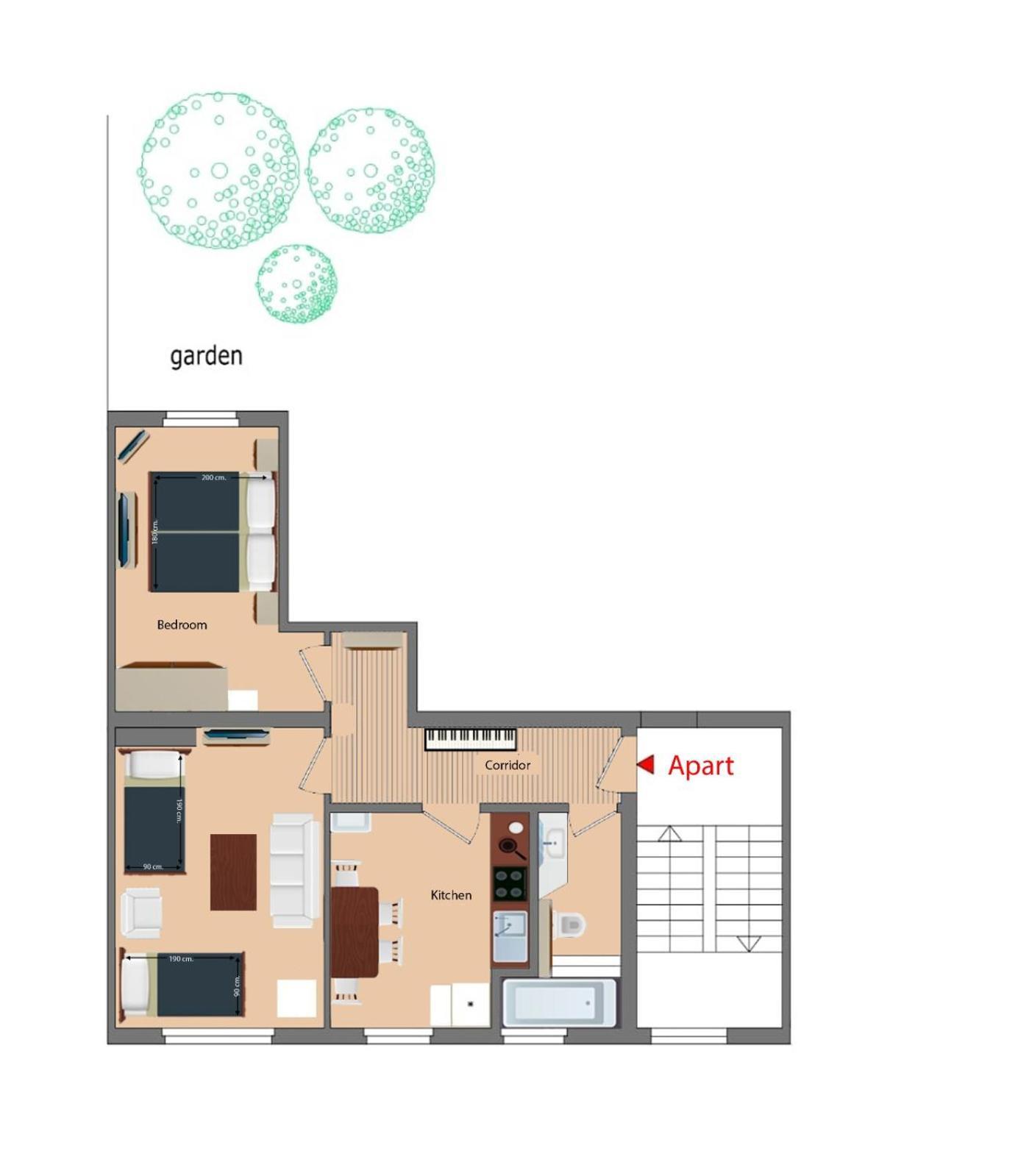אסן Golden Apartments מראה חיצוני תמונה